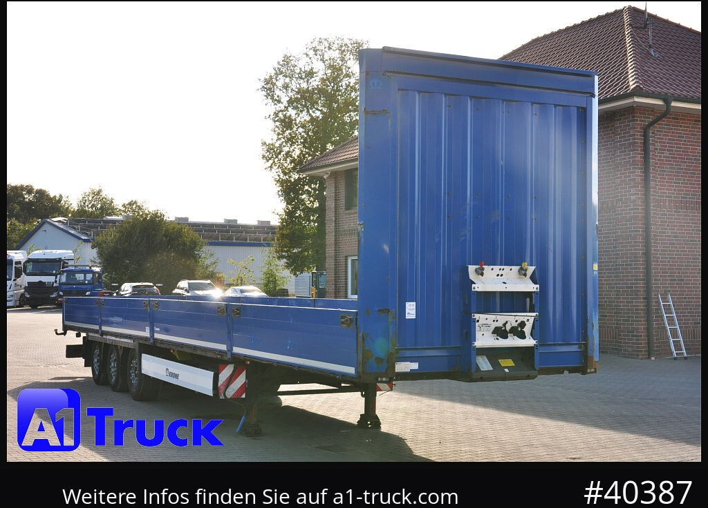 Plošinový/ Valníkový náves KRONE Mega, Pritsche, 1 Vorbesitzer, TÜV 01-2026, Staplerhalterung: obrázok 1