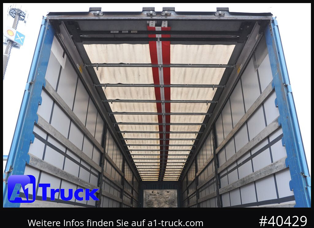 KRONE SD 27, Papier, Staplerhalterung, Bordwand, Lenkachse - Plachtový náves: obrázok 5 KRONE SD 27, Papier, Staplerhalterung, Bordwand, Lenkachse - Plachtový náves: obrázok 5