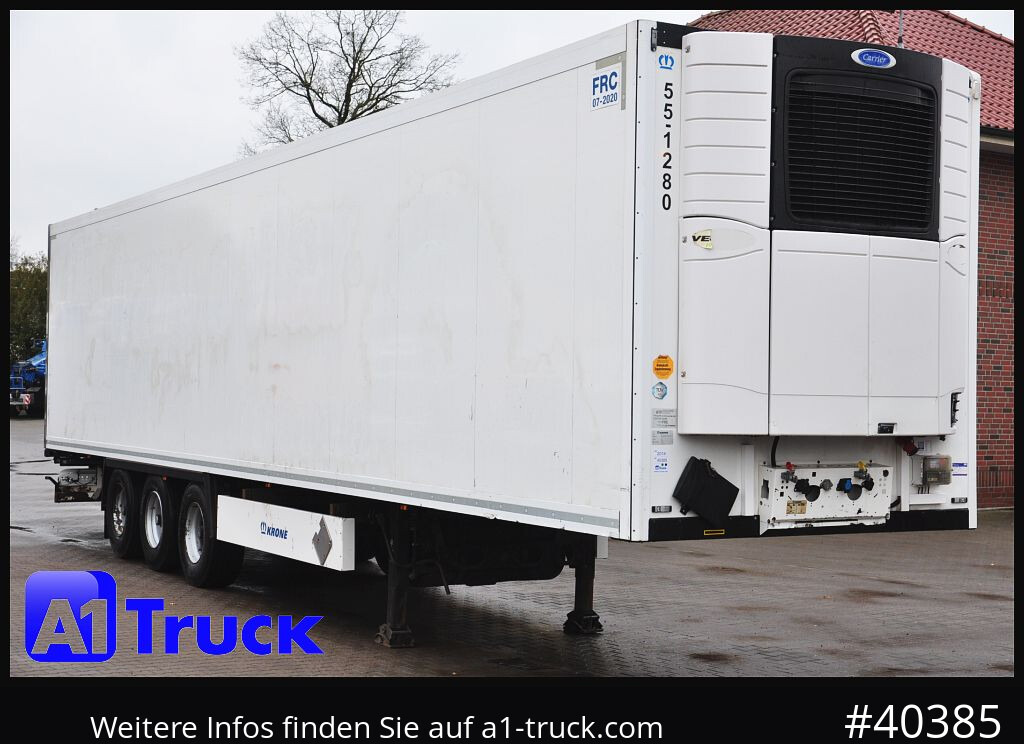 KRONE SD, Carrier 1950, Rolltor FRC Tiefkühl - Náves chladírenské: obrázok 1 KRONE SD, Carrier 1950, Rolltor FRC Tiefkühl - Náves chladírenské: obrázok 1