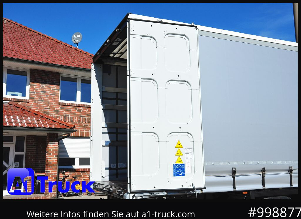 KRONE SD Tautliner, Palletenkasten Liftachse sofort, NEU - Plachtový náves: obrázok 2 KRONE SD Tautliner, Palletenkasten Liftachse sofort, NEU - Plachtový náves: obrázok 2