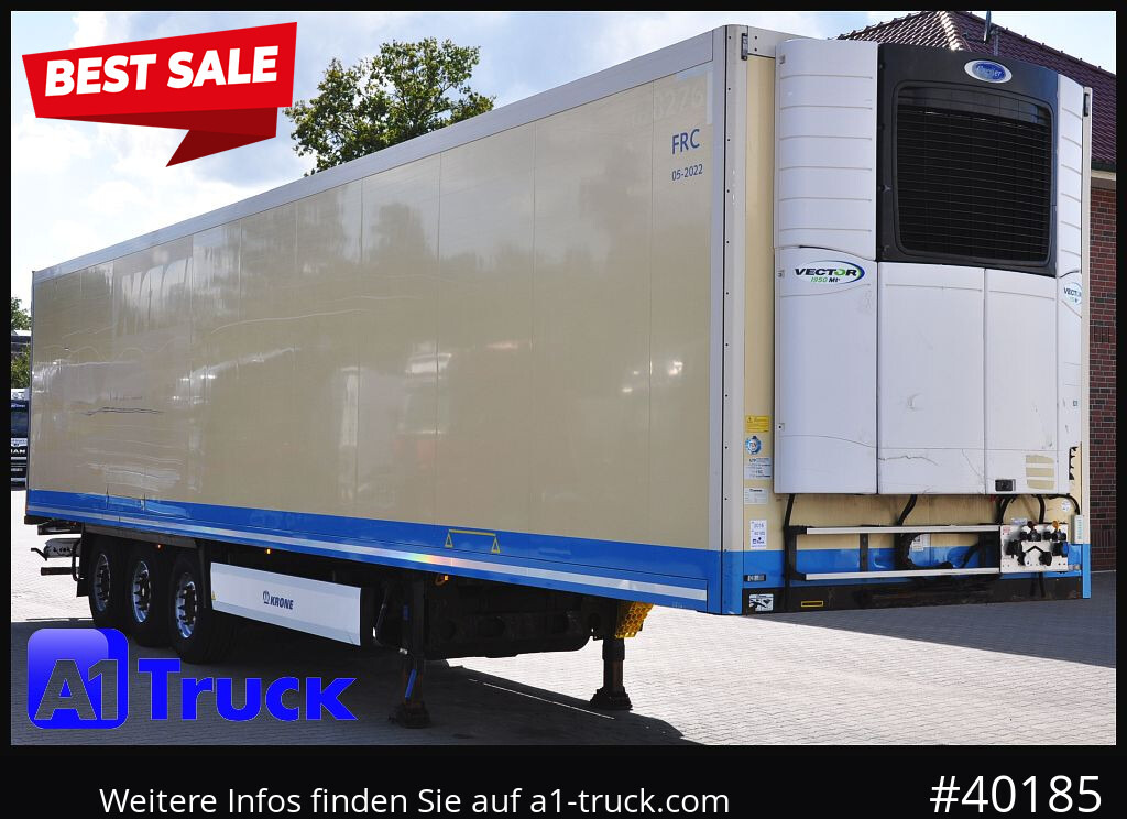 KRONE SDR 27 Carrier 1950 Mt. Doppelstock Lift,TÜV 06/2026 - Náves chladírenské: obrázok 1 KRONE SDR 27 Carrier 1950 Mt. Doppelstock Lift,TÜV 06/2026 - Náves chladírenské: obrázok 1