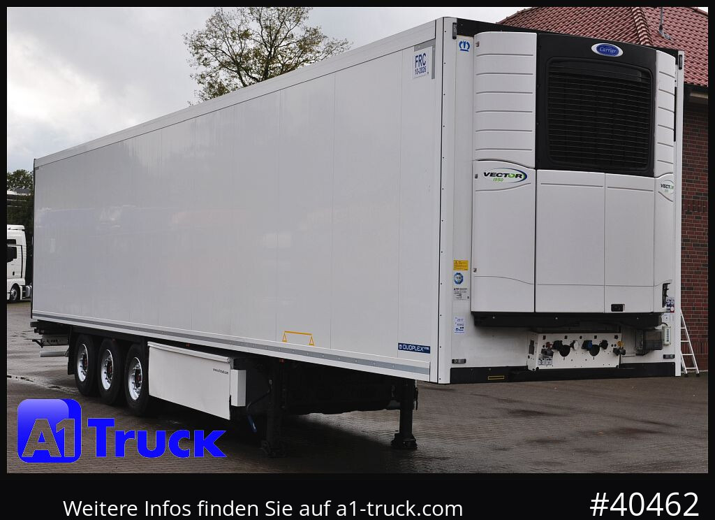 KRONE SDR 27, Rohrbahnen Meat SAF Carrier Vector 1950, - Náves chladírenské: obrázok 1 KRONE SDR 27, Rohrbahnen Meat SAF Carrier Vector 1950, - Náves chladírenské: obrázok 1