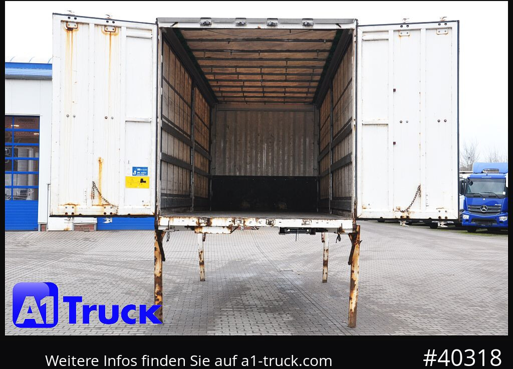 KRONE Wechselbrücke 7,45 Multilock, neutral - Plachtová nadstavba: obrázok 2 KRONE Wechselbrücke 7,45 Multilock, neutral - Plachtová nadstavba: obrázok 2