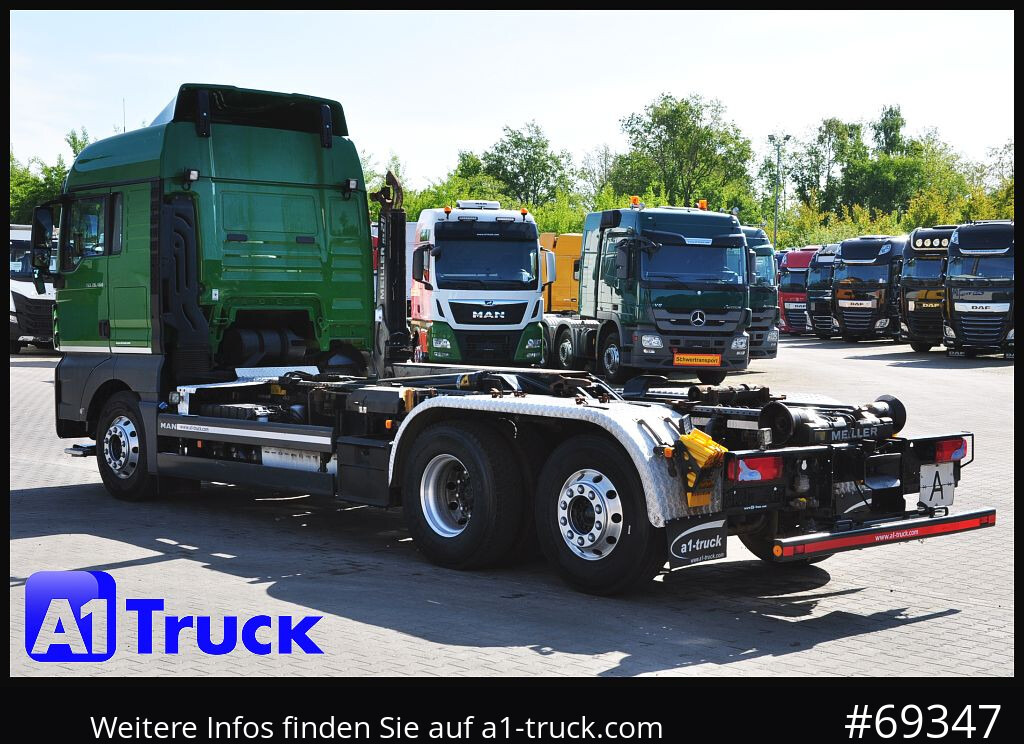 Hákový nosič kontajnerov MAN TGX 26.460 XLX BL 6x2, Meiller, Funk: obrázok 11 Hákový nosič kontajnerov MAN TGX 26.460 XLX BL 6x2, Meiller, Funk: obrázok 11