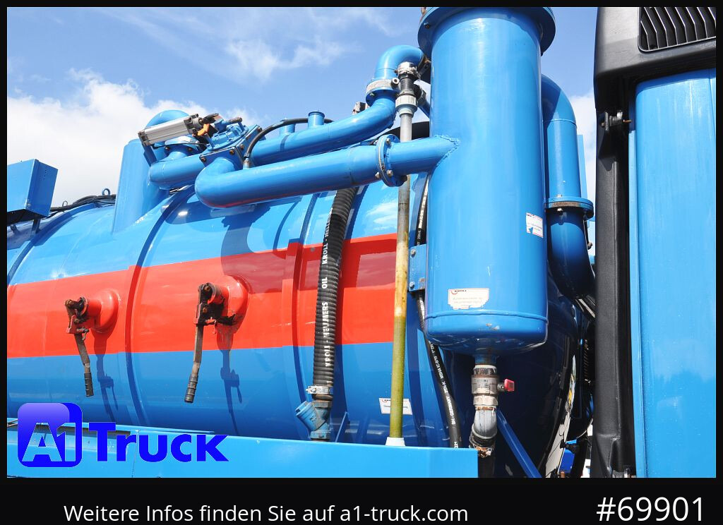 MERCEDES-BENZ 2541 Actros Saug-Spülwagen Hellmers, 15,5m³, - Fekálne vozidlo: obrázok 2 MERCEDES-BENZ 2541 Actros Saug-Spülwagen Hellmers, 15,5m³, - Fekálne vozidlo: obrázok 2