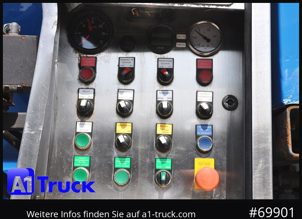 MERCEDES-BENZ 2541 Actros Saug-Spülwagen Hellmers, 15,5m³, - Fekálne vozidlo: obrázok 3 MERCEDES-BENZ 2541 Actros Saug-Spülwagen Hellmers, 15,5m³, - Fekálne vozidlo: obrázok 3