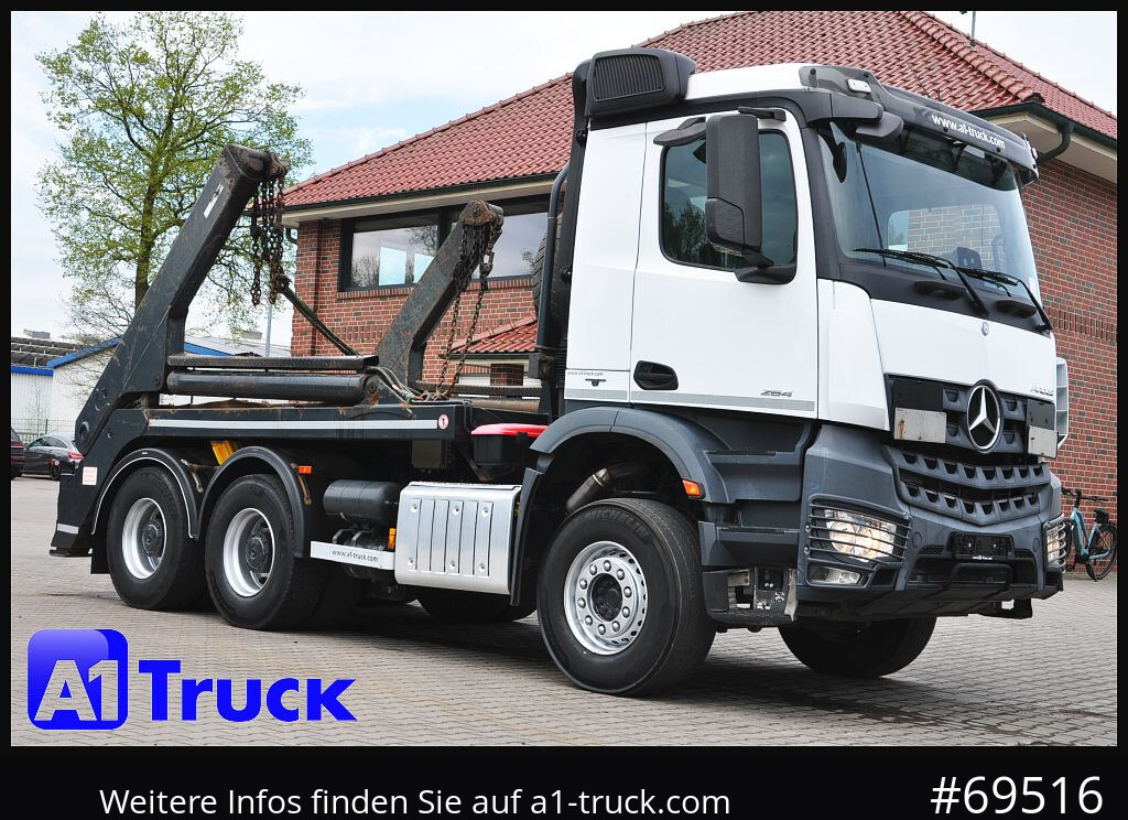 MERCEDES-BENZ 2645 Arcos 6x4 Klima AHK, - Ramenový nosič kontajnerov: obrázok 1 MERCEDES-BENZ 2645 Arcos 6x4 Klima AHK, - Ramenový nosič kontajnerov: obrázok 1
