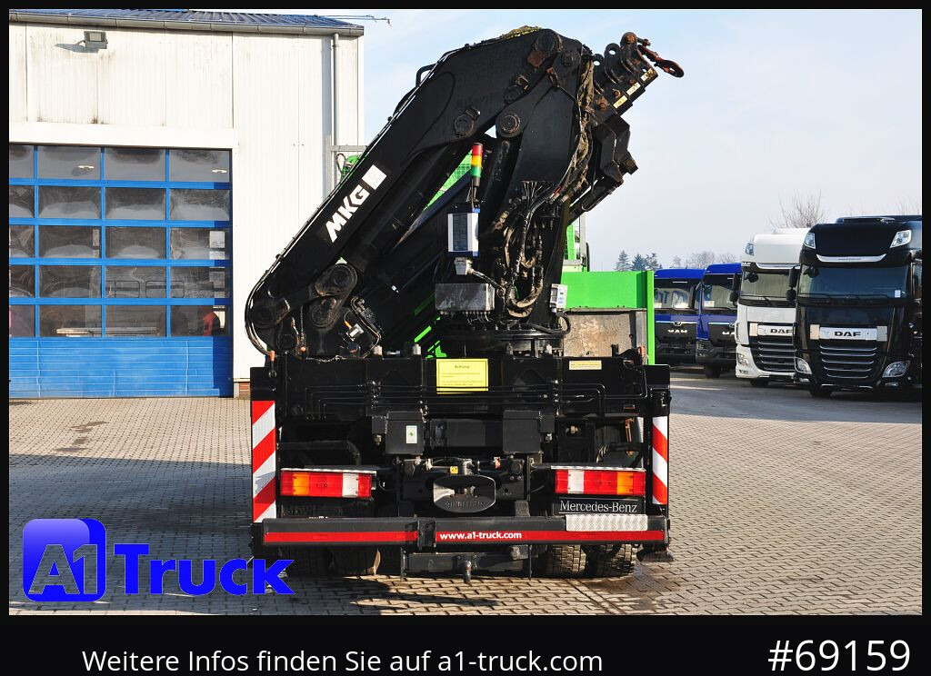 MERCEDES-BENZ Actros 1844 MP3, Kran MKG 291 HP 5+3 Funk, TÜV 06/2026 - Auto s hydraulickou rukou: obrázok 3 MERCEDES-BENZ Actros 1844 MP3, Kran MKG 291 HP 5+3 Funk, TÜV 06/2026 - Auto s hydraulickou rukou: obrázok 3