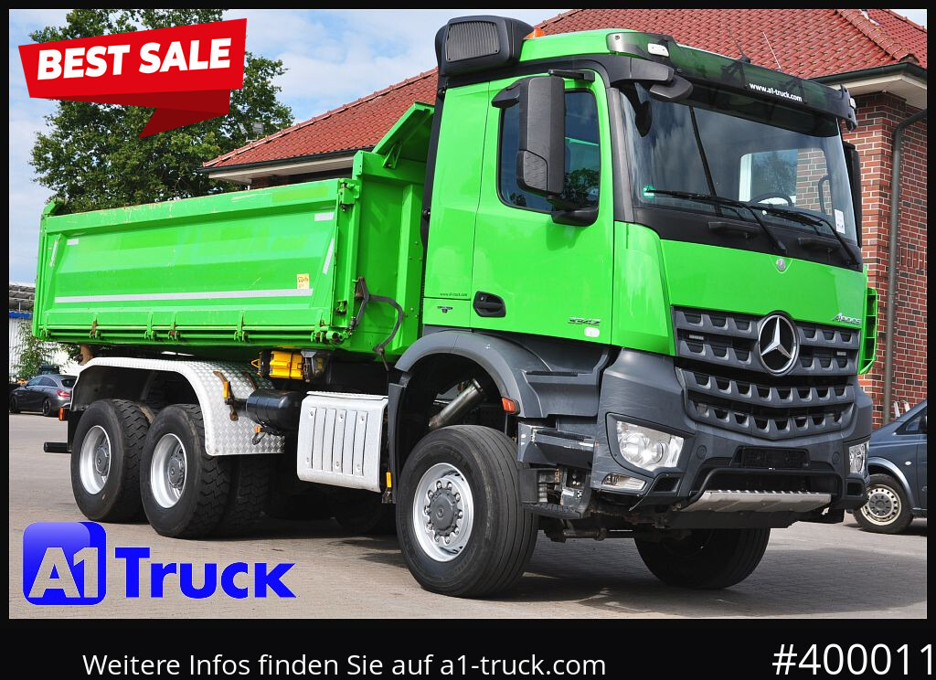 MERCEDES-BENZ Arcos 3342 BB, 6X6 Meiller Bordmatik - Sklápač: obrázok 1 MERCEDES-BENZ Arcos 3342 BB, 6X6 Meiller Bordmatik - Sklápač: obrázok 1