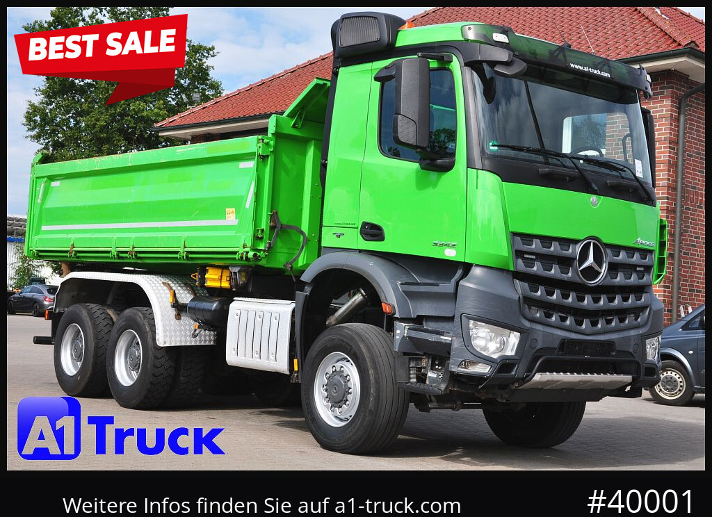 MERCEDES-BENZ Arcos 3342 BB, 6X6 Meiller Bordmatik - Sklápač: obrázok 1 MERCEDES-BENZ Arcos 3342 BB, 6X6 Meiller Bordmatik - Sklápač: obrázok 1