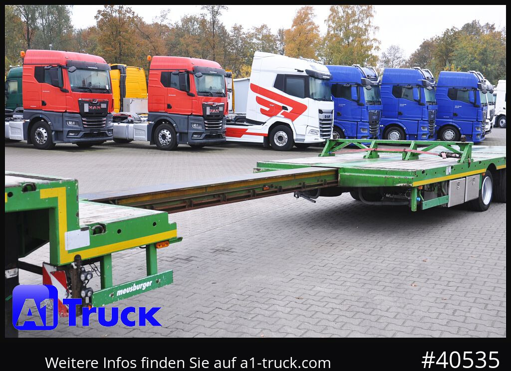 Náves podvalník na prepravu ťažké stroje MEUSBURGER MTS-4, Mega, 2x Lenkachse, Liftachse, Tele 4000mm: obrázok 14 Náves podvalník na prepravu ťažké stroje MEUSBURGER MTS-4, Mega, 2x Lenkachse, Liftachse, Tele 4000mm: obrázok 14