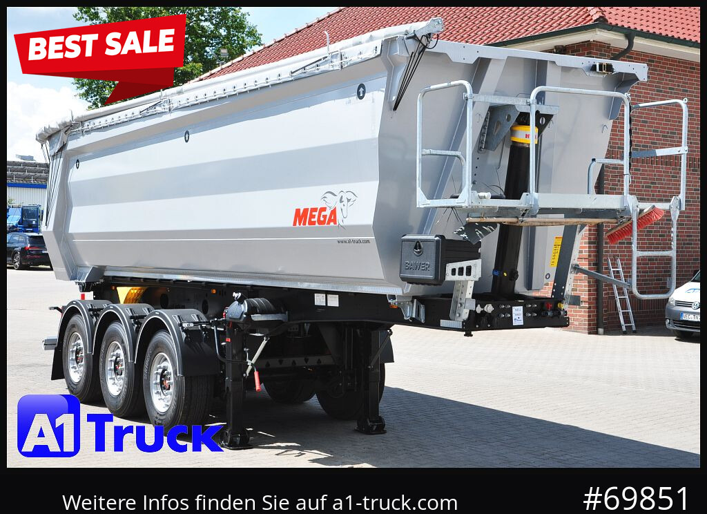 REISCH Mega  28m³ Lift Stahl  SAF Hardox - Náves sklápěcí: obrázok 1 REISCH Mega  28m³ Lift Stahl  SAF Hardox - Náves sklápěcí: obrázok 1