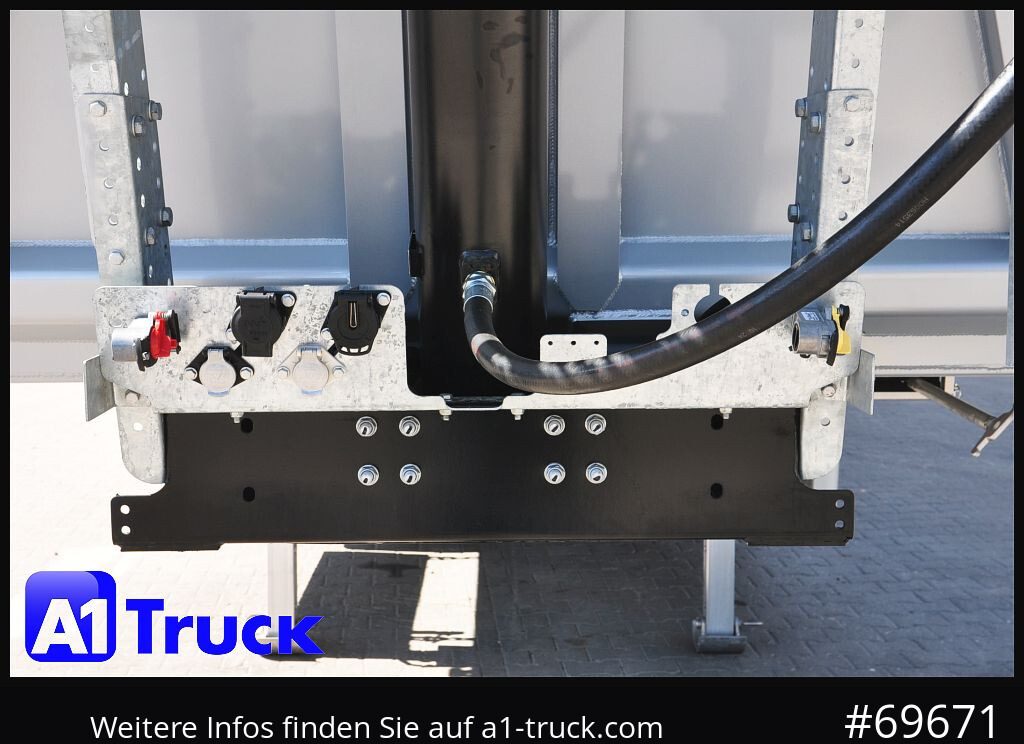 REISCH RHKS, Alu-Kippmulde 52m³, Kombitüren, Alufelgen, Liftachse, - Náves sklápěcí: obrázok 4 REISCH RHKS, Alu-Kippmulde 52m³, Kombitüren, Alufelgen, Liftachse, - Náves sklápěcí: obrázok 4