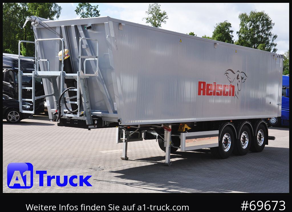 REISCH RHKS, Alu-Kippmulde 54m³, Kombitüren, Alufelgen, Liftachse, - Náves sklápěcí: obrázok 1 REISCH RHKS, Alu-Kippmulde 54m³, Kombitüren, Alufelgen, Liftachse, - Náves sklápěcí: obrázok 1