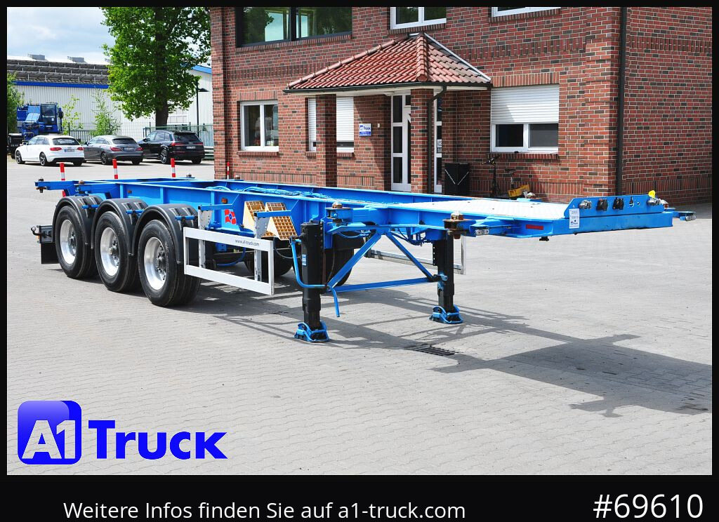ROHR ADR, Alufelgen, 20- 30 Fuss Container - Náves preprava kontajnerov/ Výmenná nadstavba: obrázok 1 ROHR ADR, Alufelgen, 20- 30 Fuss Container - Náves preprava kontajnerov/ Výmenná nadstavba: obrázok 1