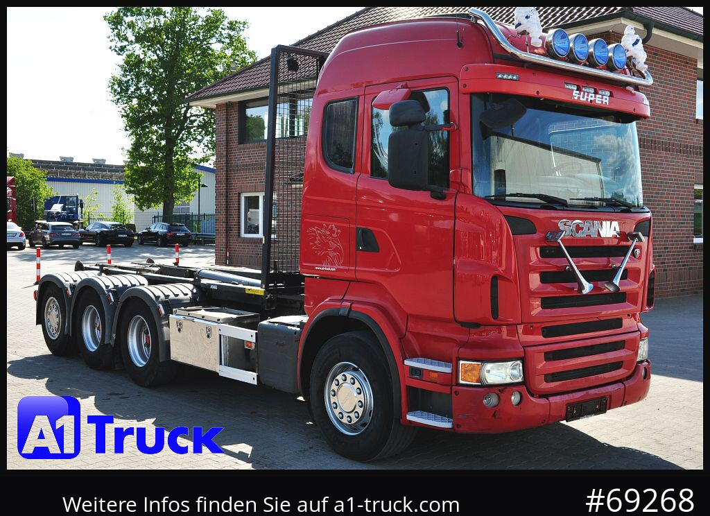 SCANIA R480, Abrollkipper Joab, 8x4, Lift-Lenkachse, - Hákový nosič kontajnerov: obrázok 1 SCANIA R480, Abrollkipper Joab, 8x4, Lift-Lenkachse, - Hákový nosič kontajnerov: obrázok 1