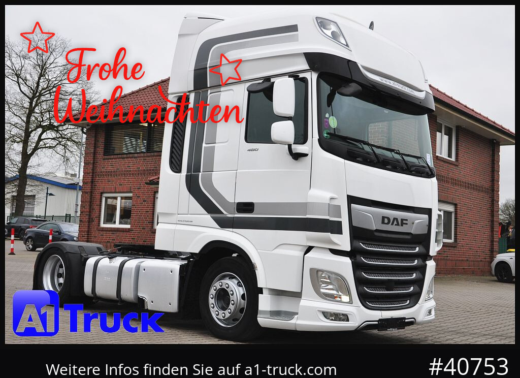 DAF XF 480 SSC, Volumen, Intarder, Standklima, - Ťahač: obrázok 1 DAF XF 480 SSC, Volumen, Intarder, Standklima, - Ťahač: obrázok 1
