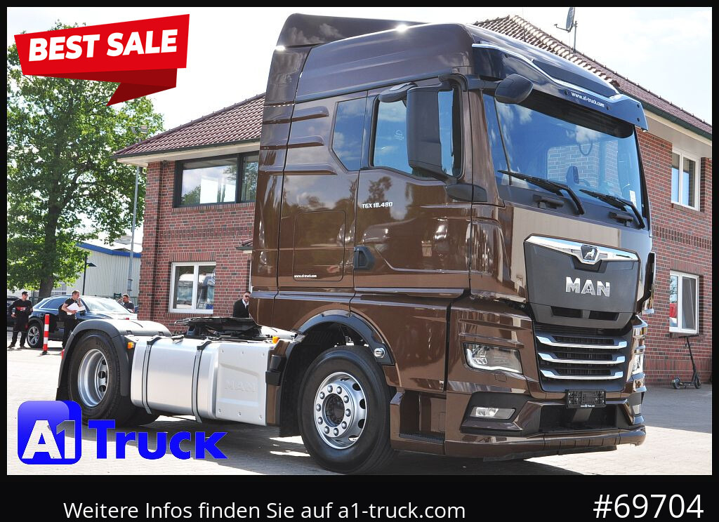 MAN TGX 18,480 BLS Intarder Standklima, Soundsysem - Ťahač: obrázok 1 MAN TGX 18,480 BLS Intarder Standklima, Soundsysem - Ťahač: obrázok 1