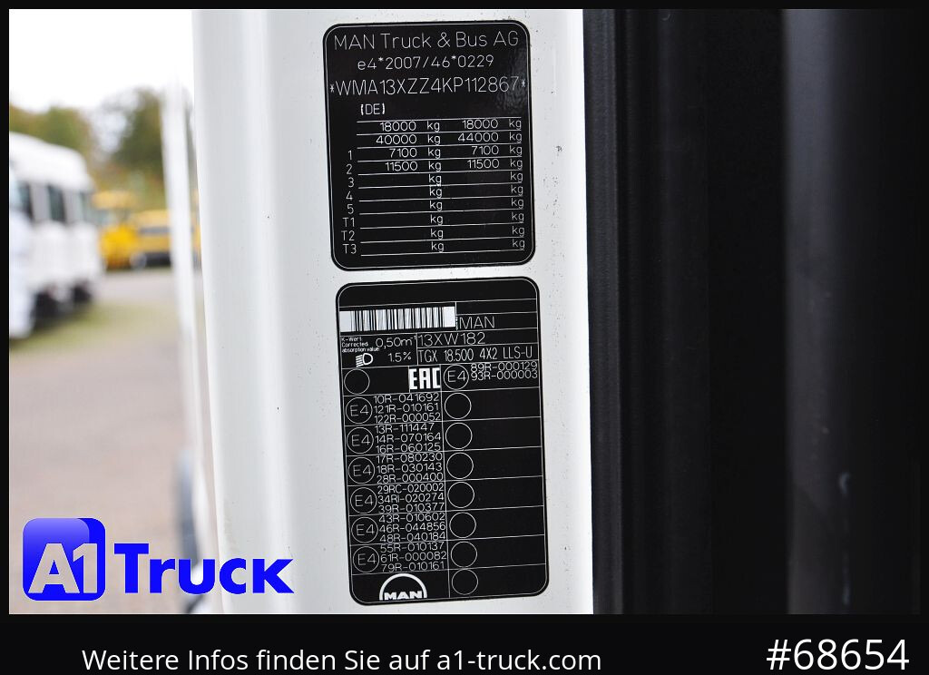 Ťahač MAN TGX 18.500 XXL Low, Inarder Navi Standklima,: obrázok 7