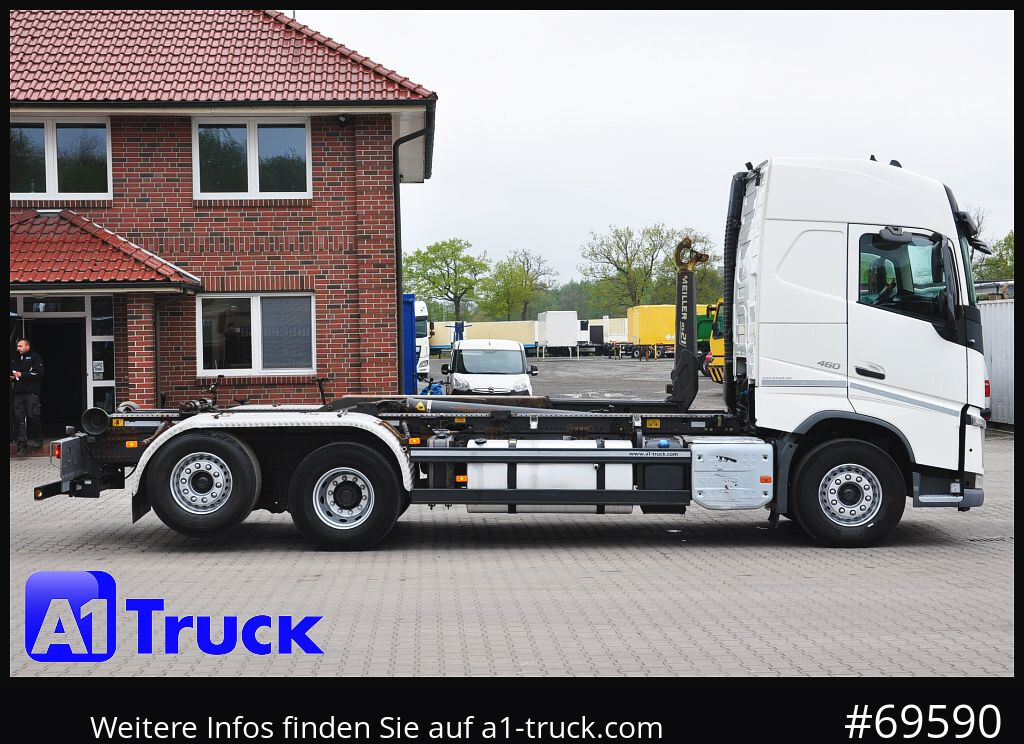 Hákový nosič kontajnerov VOLVO FH 460, Meiller RS21.70 Funk Lenkachse Standklima,: obrázok 14