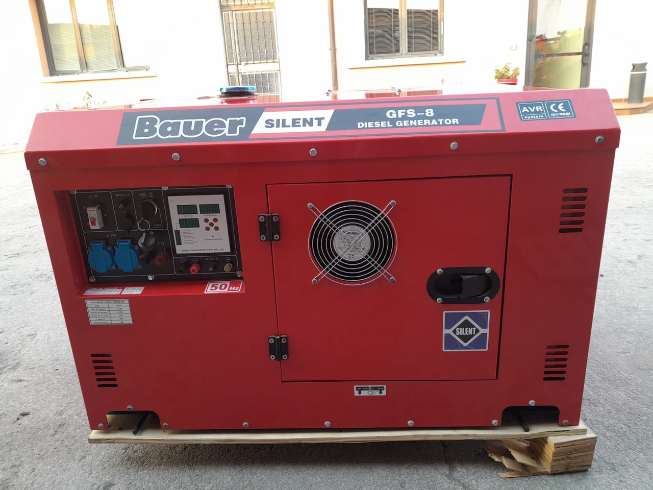 BAUER GENERATOR GFS-8 8.8kW GRUPPO ELETTROGENO 8.8KW 230V 50HZ - Elektrický generátor: obrázok 1 BAUER GENERATOR GFS-8 8.8kW GRUPPO ELETTROGENO 8.8KW 230V 50HZ - Elektrický generátor: obrázok 1