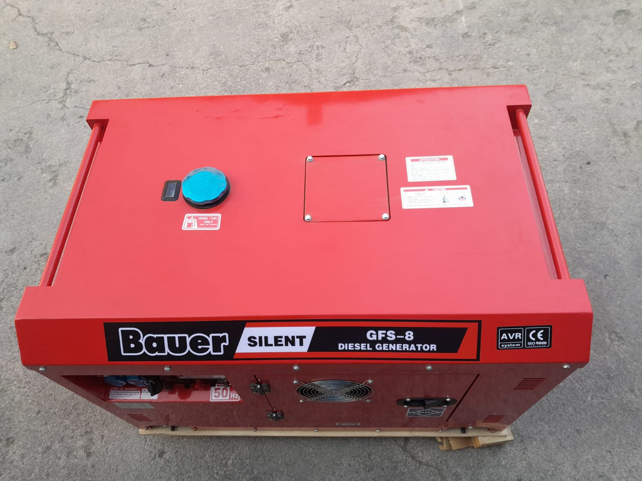 BAUER GENERATOR GFS-8 8.8kW GRUPPO ELETTROGENO 8.8KW 230V 50HZ - Elektrický generátor: obrázok 4 BAUER GENERATOR GFS-8 8.8kW GRUPPO ELETTROGENO 8.8KW 230V 50HZ - Elektrický generátor: obrázok 4