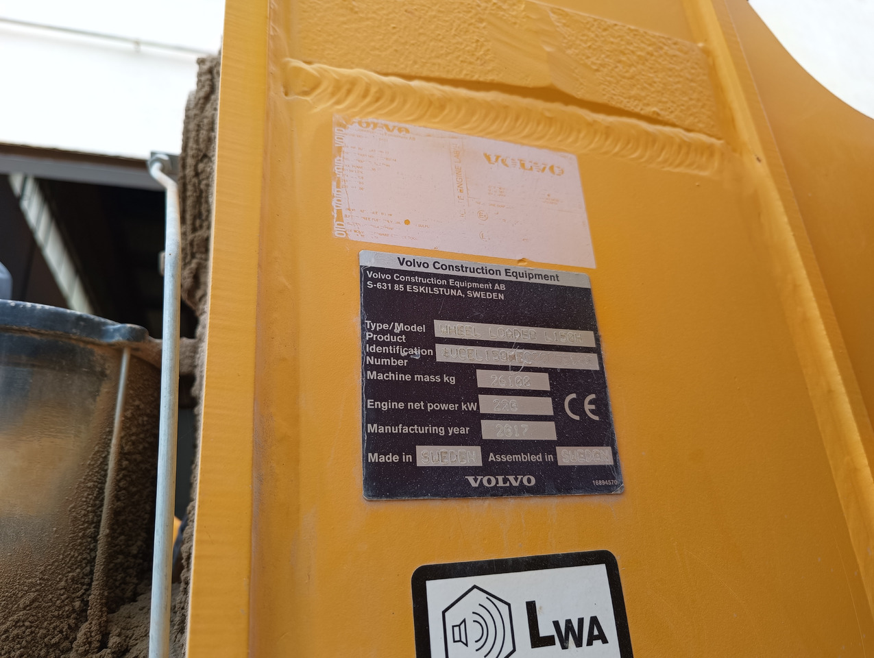 VOLVO L150H - Kolesový nakladač: obrázok 3 VOLVO L150H - Kolesový nakladač: obrázok 3