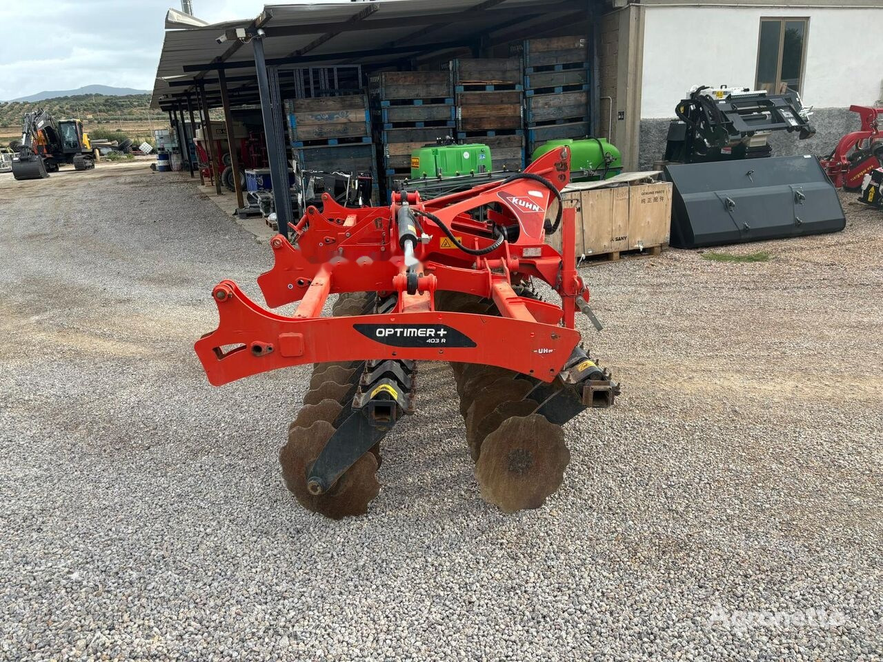 Kuhn OPTIMER +403R - Diskový pluh: obrázok 3 Kuhn OPTIMER +403R - Diskový pluh: obrázok 3