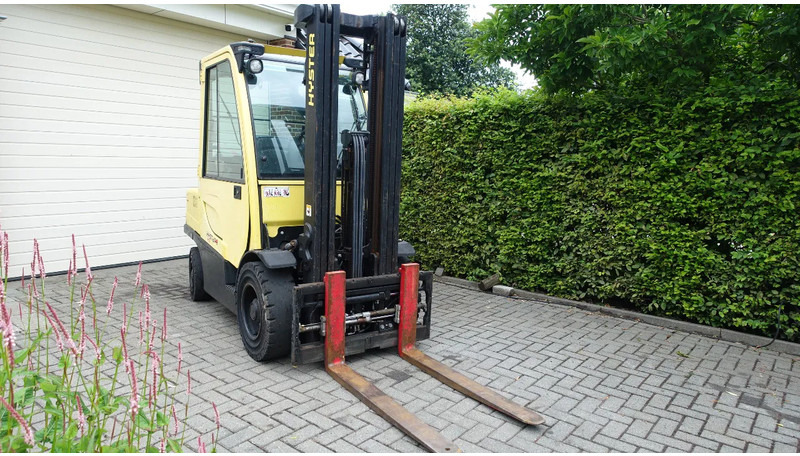 Hyster H 3.5 ton LPG Vork versteller en sideshift - Vysokozdvižný vozík: obrázok 3 Hyster H 3.5 ton LPG Vork versteller en sideshift - Vysokozdvižný vozík: obrázok 3