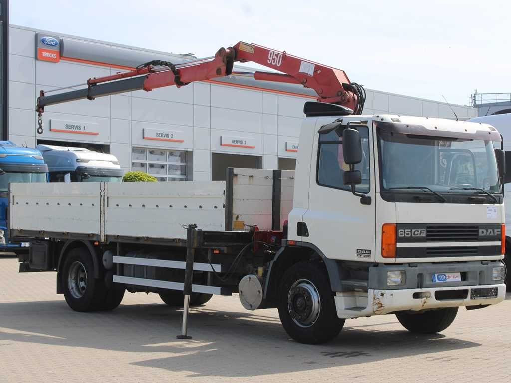 DAF CF 240, CRANE HMF 953 K2, PNEU 80% - Auto s hydraulickou rukou: obrázok 2 DAF CF 240, CRANE HMF 953 K2, PNEU 80% - Auto s hydraulickou rukou: obrázok 2