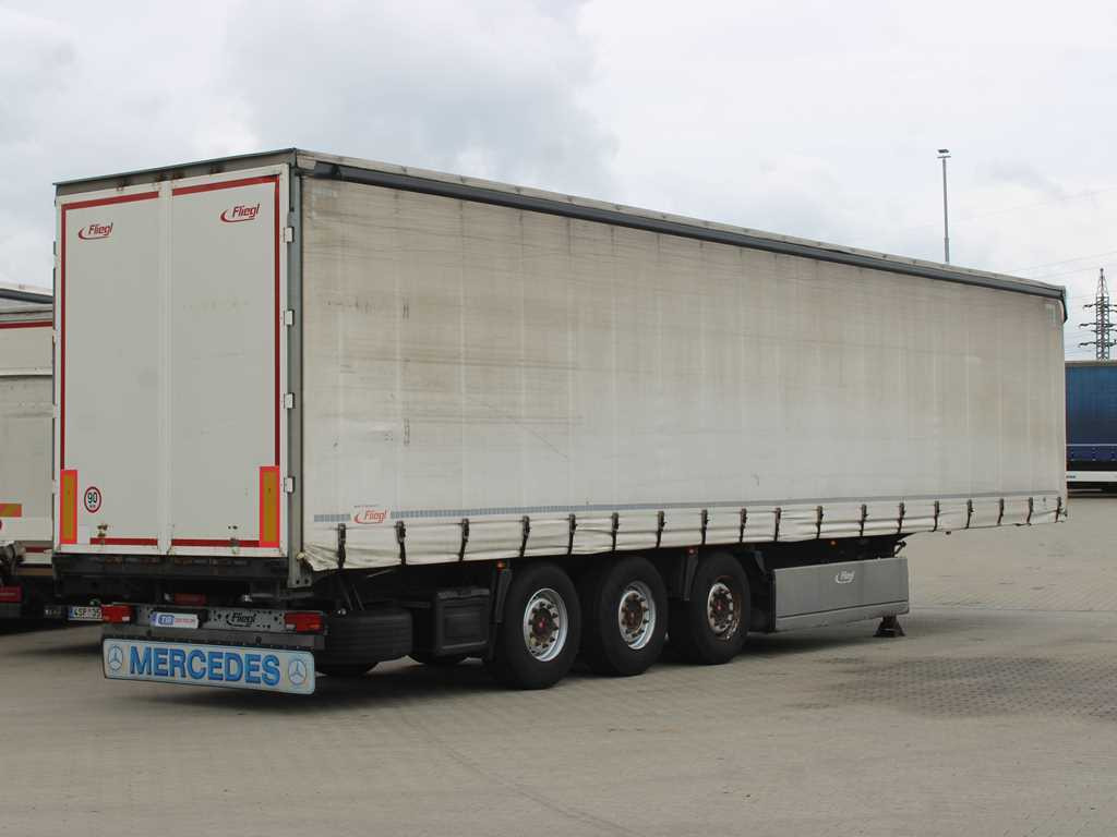 Fliegl SDS 390, MULDA, MULTILOCK, LIFT AXLE, SAF - Plachtový náves: obrázok 4 Fliegl SDS 390, MULDA, MULTILOCK, LIFT AXLE, SAF - Plachtový náves: obrázok 4