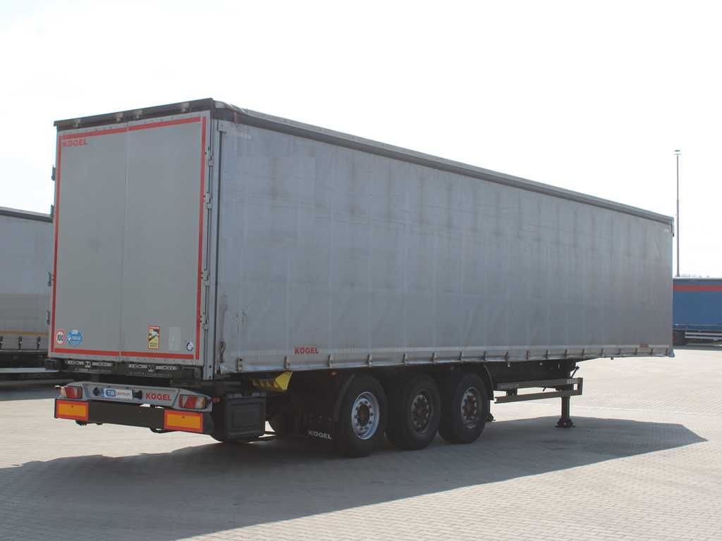 Kögel SN 24, LIFTING AXLE, SAF, MULDA, MULTILOCK - Plachtový náves: obrázok 3 Kögel SN 24, LIFTING AXLE, SAF, MULDA, MULTILOCK - Plachtový náves: obrázok 3