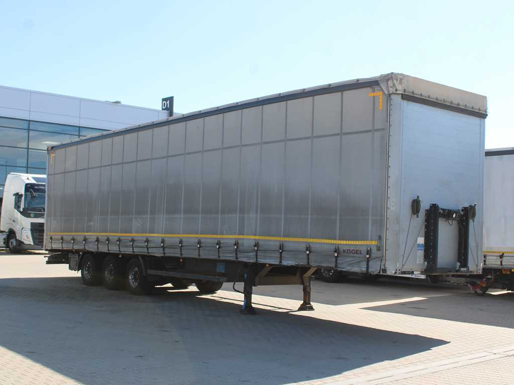 Kögel SN 24 MEGA, SAF, LOWDECK, LIFT AXLE, LIFTING ROOF, MULTILOCK - Plachtový náves: obrázok 3 Kögel SN 24 MEGA, SAF, LOWDECK, LIFT AXLE, LIFTING ROOF, MULTILOCK - Plachtový náves: obrázok 3