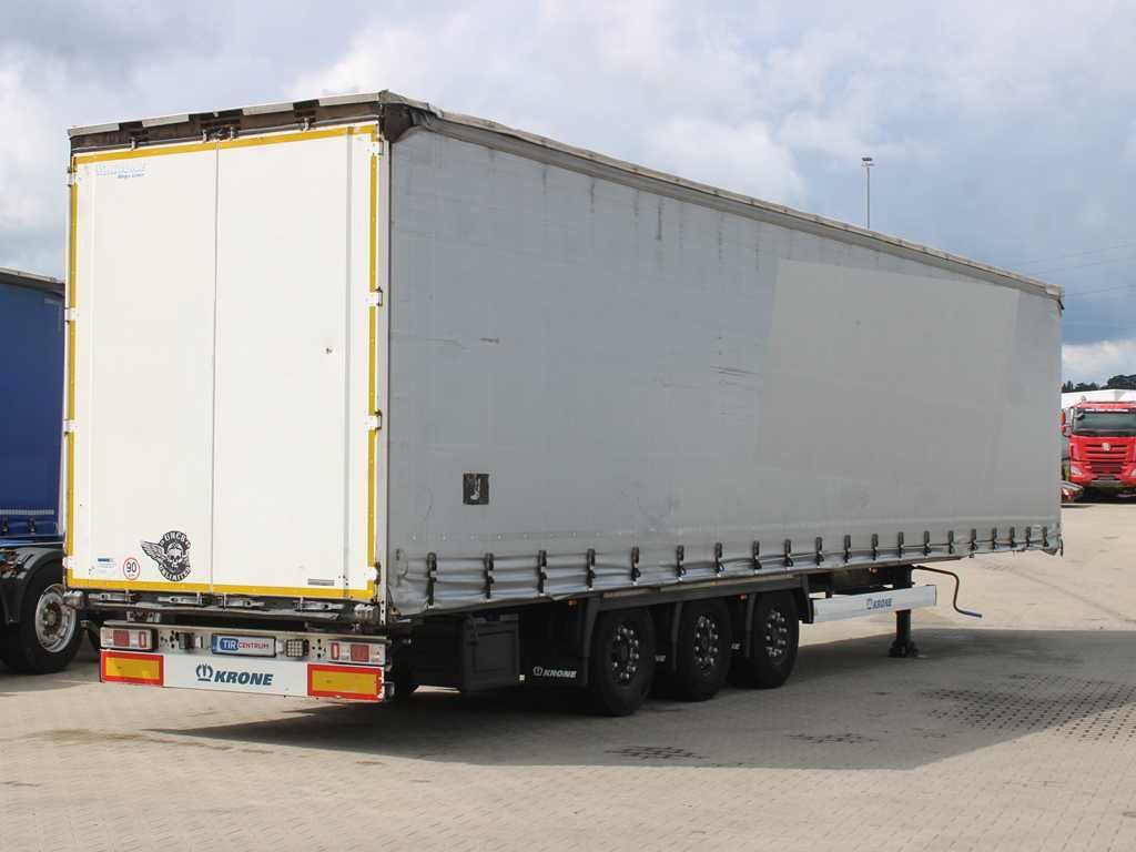 Krone SD, LOWDECK, LIFTING AXLE, MULTILOCK, LIFTING ROOF - Plachtový náves: obrázok 4 Krone SD, LOWDECK, LIFTING AXLE, MULTILOCK, LIFTING ROOF - Plachtový náves: obrázok 4