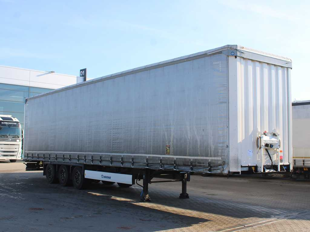 Krone SD, LOWDECK, LIFTING AXLE, MULTILOCK, LIFTING ROOF - Plachtový náves: obrázok 3 Krone SD, LOWDECK, LIFTING AXLE, MULTILOCK, LIFTING ROOF - Plachtový náves: obrázok 3