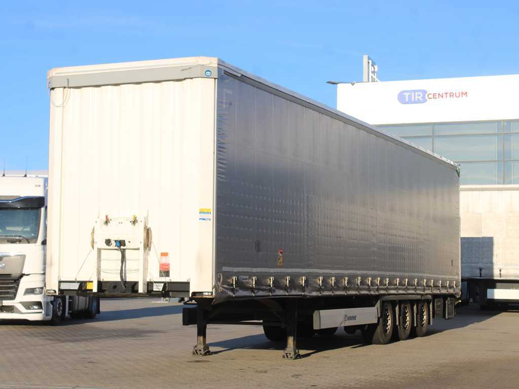Krone SD, LOWDECK, LIFTING AXLE, MULTILOCK, LIFTING ROOF - Plachtový náves: obrázok 1 Krone SD, LOWDECK, LIFTING AXLE, MULTILOCK, LIFTING ROOF - Plachtový náves: obrázok 1
