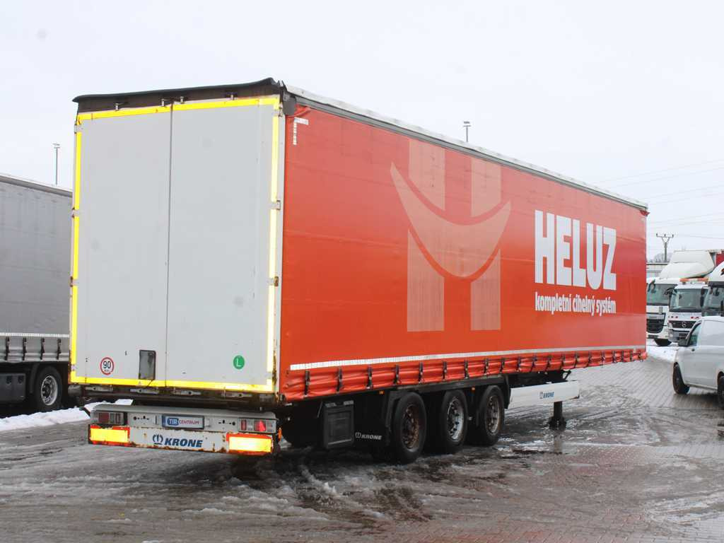 Krone SD, LOWDECK, MULTILOCK, LIFTING AXLE, LIFTING ROOF - Plachtový náves: obrázok 4 Krone SD, LOWDECK, MULTILOCK, LIFTING AXLE, LIFTING ROOF - Plachtový náves: obrázok 4