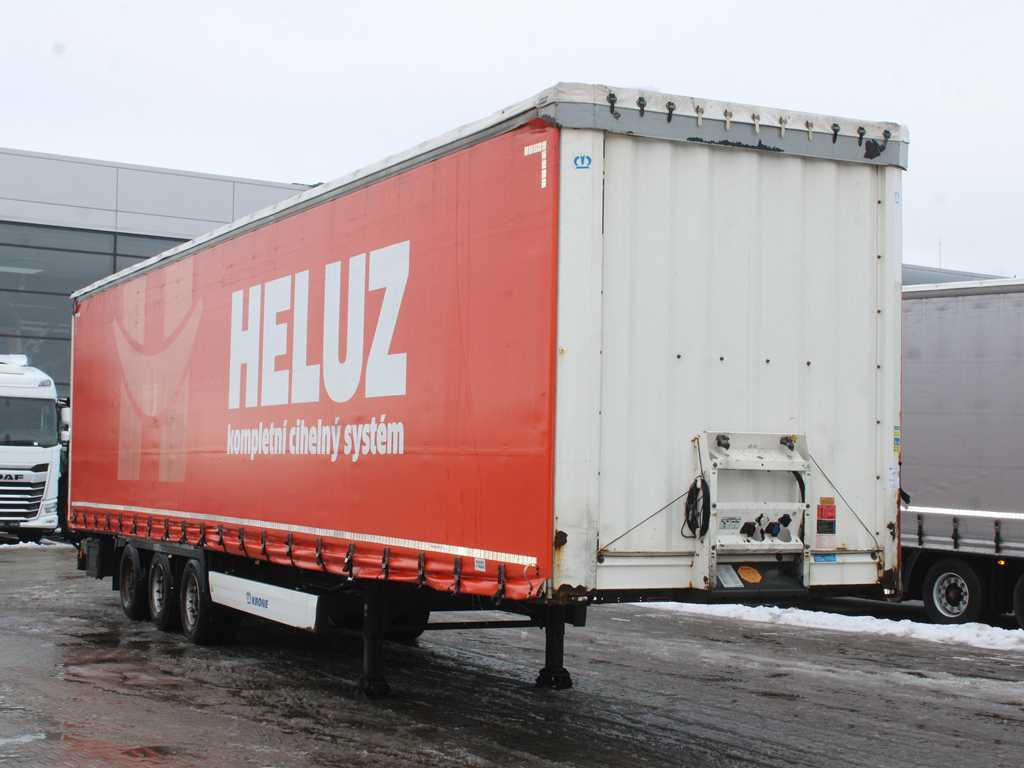 Krone SD, LOWDECK, MULTILOCK, LIFTING AXLE, LIFTING ROOF - Plachtový náves: obrázok 3 Krone SD, LOWDECK, MULTILOCK, LIFTING AXLE, LIFTING ROOF - Plachtový náves: obrázok 3