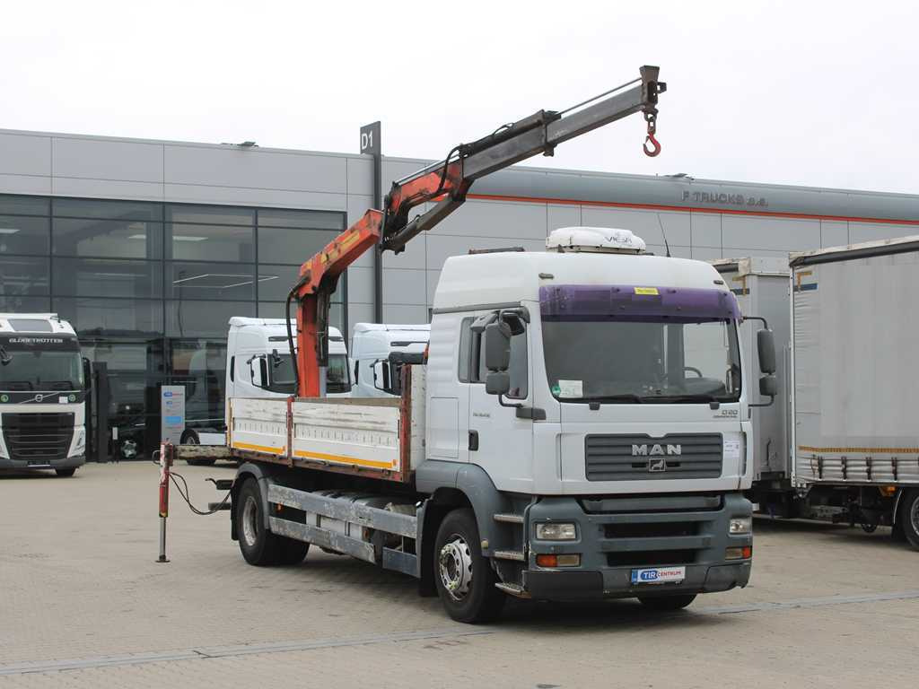 MAN TGA 18.430, EURO 4, RETARDER, INDEPENDENT AIR CONDITIONING, PALFINGER PK10500A - Valníkový/ Plošinový nákladný automobil, Auto s hydraulickou rukou: obrázok 3 MAN TGA 18.430, EURO 4, RETARDER, INDEPENDENT AIR CONDITIONING, PALFINGER PK10500A - Valníkový/ Plošinový nákladný automobil, Auto s hydraulickou rukou: obrázok 3