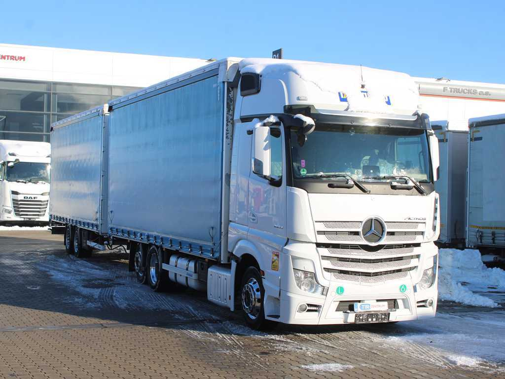 Mercedes-Benz ACTROS 2553, EURO 6, 6X2, AIR SUSPENSION, DRIVE-THROUGH + PANAV - Plachtové nákladné vozidlo: obrázok 3 Mercedes-Benz ACTROS 2553, EURO 6, 6X2, AIR SUSPENSION, DRIVE-THROUGH + PANAV - Plachtové nákladné vozidlo: obrázok 3