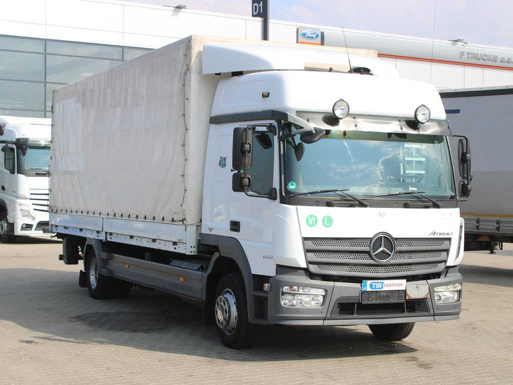 Mercedes-Benz ATEGO 1230, EURO 6, HYDRAULIC FRONT, SIDES - Plachtové nákladné vozidlo: obrázok 3 Mercedes-Benz ATEGO 1230, EURO 6, HYDRAULIC FRONT, SIDES - Plachtové nákladné vozidlo: obrázok 3