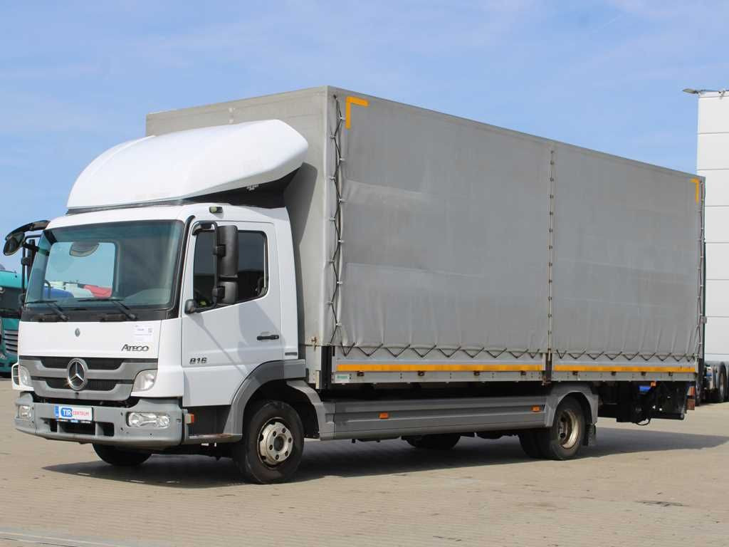Mercedes-Benz ATEGO 816, EURO 5, TAIL LIFT, SIDEWALLS - Plachtová dodávka: obrázok 1 Mercedes-Benz ATEGO 816, EURO 5, TAIL LIFT, SIDEWALLS - Plachtová dodávka: obrázok 1