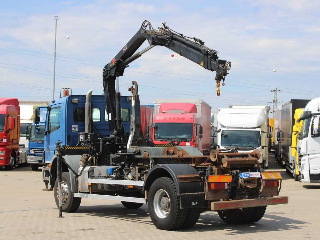 Mercedes-Benz AXOR 1824, CRANE HIAB 099B-3 DUO, 4x4 - Hákový nosič kontajnerov, Auto s hydraulickou rukou: obrázok 4 Mercedes-Benz AXOR 1824, CRANE HIAB 099B-3 DUO, 4x4 - Hákový nosič kontajnerov, Auto s hydraulickou rukou: obrázok 4