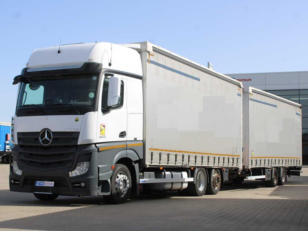 Mercedes-Benz Actros 2542, 6X2, EURO 6, AIR SUSPENSION + PANAV TV018H - Plachtové nákladné vozidlo: obrázok 1 Mercedes-Benz Actros 2542, 6X2, EURO 6, AIR SUSPENSION + PANAV TV018H - Plachtové nákladné vozidlo: obrázok 1