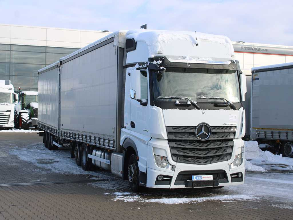 Mercedes-Benz Actros 2545, 6X2, EURO 6, AIR SUSPENSION, DRIVE-THROUGH + PANAV - Plachtové nákladné vozidlo: obrázok 3 Mercedes-Benz Actros 2545, 6X2, EURO 6, AIR SUSPENSION, DRIVE-THROUGH + PANAV - Plachtové nákladné vozidlo: obrázok 3
