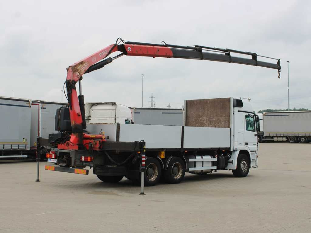 Mercedes-Benz Actros 2644, 6X4, EURO 4, CRANE FASSI F210 - Auto s hydraulickou rukou: obrázok 3 Mercedes-Benz Actros 2644, 6X4, EURO 4, CRANE FASSI F210 - Auto s hydraulickou rukou: obrázok 3