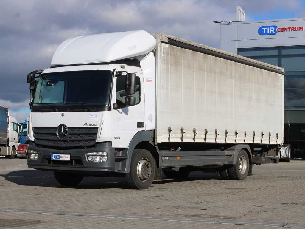 Mercedes-Benz Atego 1224 L, EURO 6, TAIL LIFT - Plachtové nákladné vozidlo: obrázok 1 Mercedes-Benz Atego 1224 L, EURO 6, TAIL LIFT - Plachtové nákladné vozidlo: obrázok 1