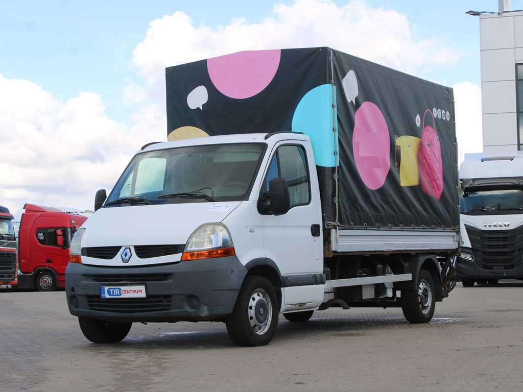 Renault MASTER, EURO 4, HYDRAULIC FRONT, CAMERA - Plachtová dodávka: obrázok 1 Renault MASTER, EURO 4, HYDRAULIC FRONT, CAMERA - Plachtová dodávka: obrázok 1