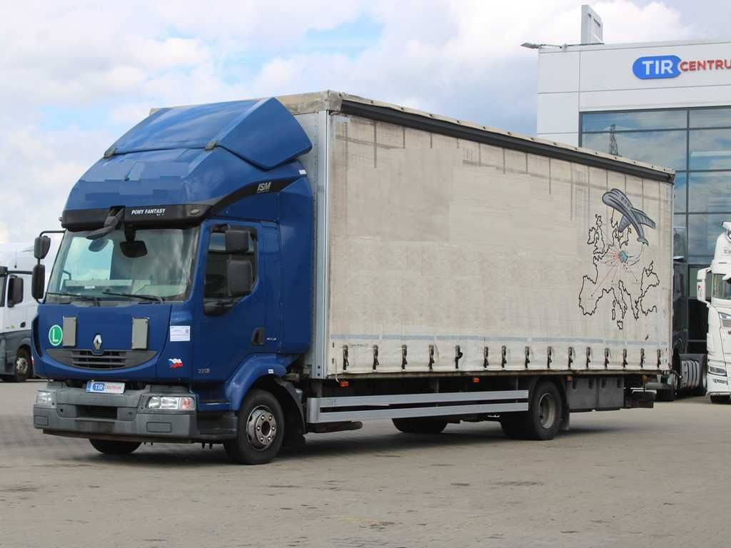 Renault MIDLUM 220.12, EURO 5, TAIL LIFT - Plachtové nákladné vozidlo: obrázok 1 Renault MIDLUM 220.12, EURO 5, TAIL LIFT - Plachtové nákladné vozidlo: obrázok 1
