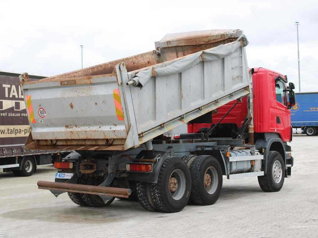 Scania R 420 CB 6X4 ,THREE-SIDED,EURO 4,RETARDER,13m³ - Sklápač: obrázok 3 Scania R 420 CB 6X4 ,THREE-SIDED,EURO 4,RETARDER,13m³ - Sklápač: obrázok 3
